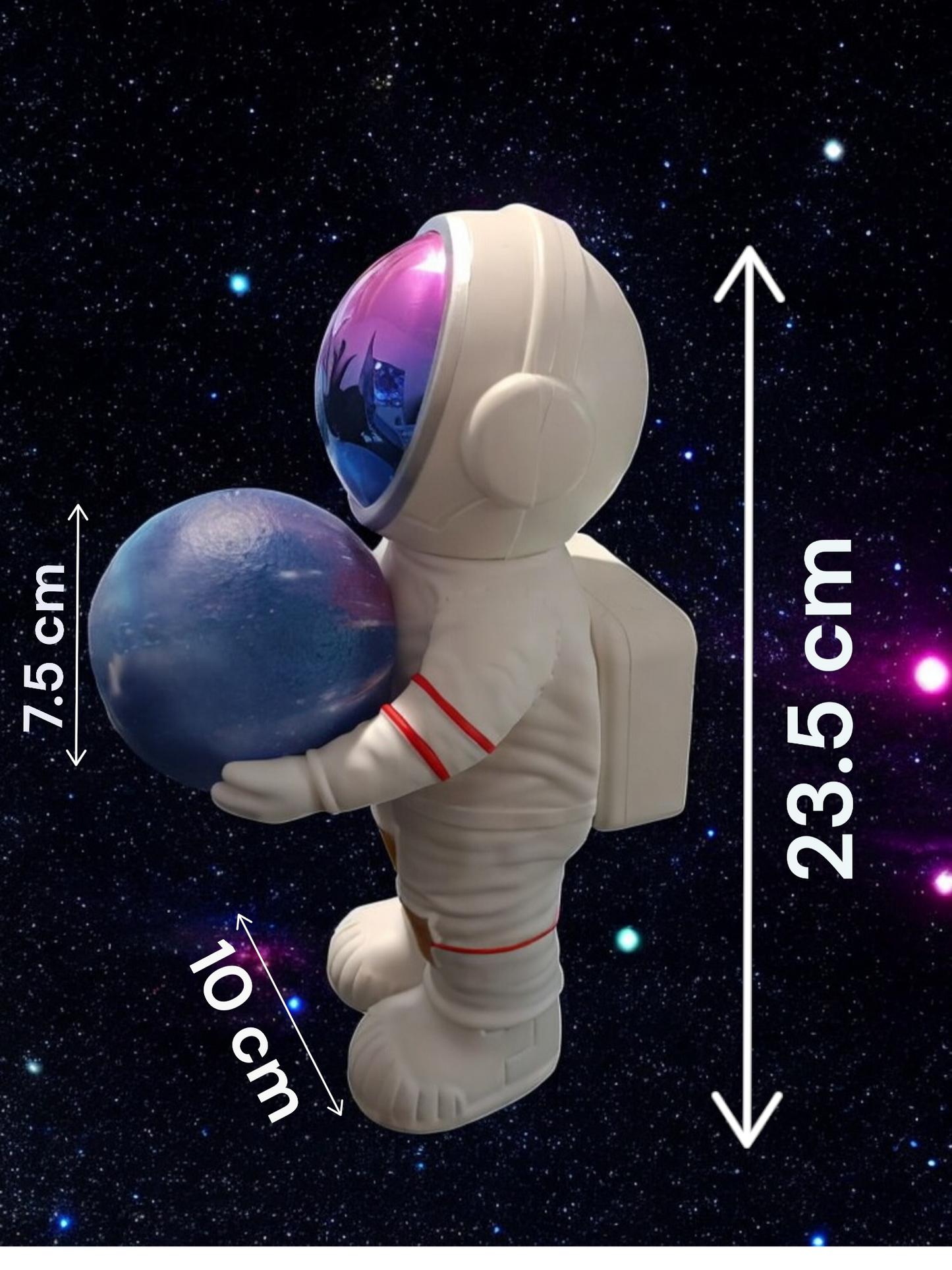 Lámpara de astronauta con altavoz